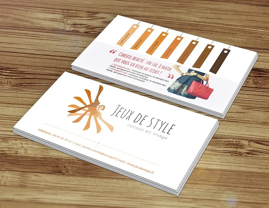 Jeux de style, création de l'identité visuel.